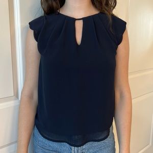 Monteau Blue Blouse